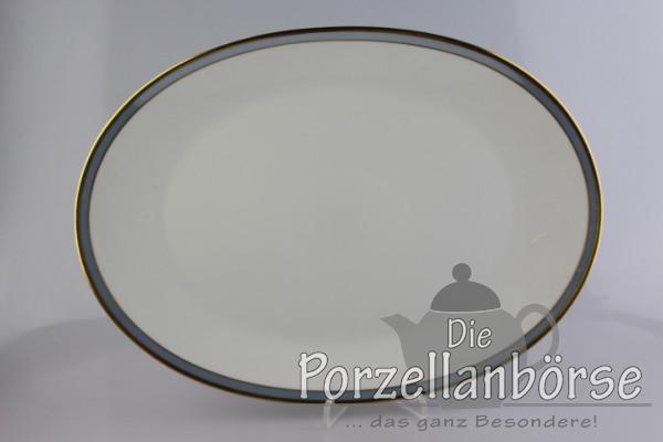 Fleischplatte - Rosenthal - Form 2000 - Gala blau