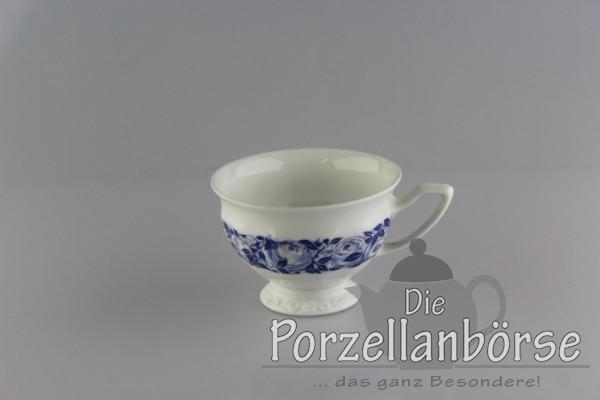 Kaffeetasse - Rosenthal - Blaue Rosenhecke