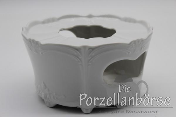 Stövchen - Hutschenreuther - Baronesse - weiß