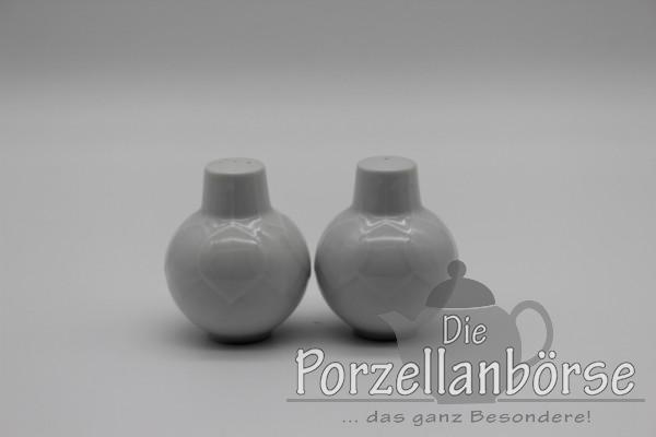 Salz- & Pfefferstreuer 2 tlg. - Rosenthal - Lotus - weiß