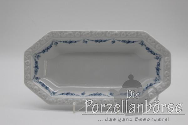 Beilagenschale - Rosenthal - Maria - Rosenkante blau