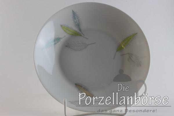 Suppenteller - Rosenthal - Form 2000 - bunte Blätter