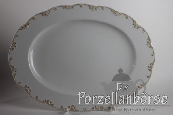 Fleischplatte 32,5 cm - Rosenthal - beige