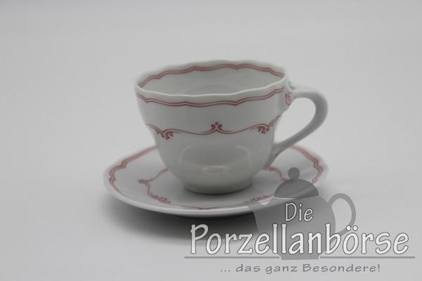 Moccatasse 2 tlg. - Hutschenreuther - Maria Theresia - Mainau