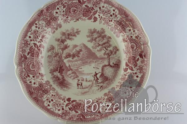 Suppenteller - Villeroy & Boch - Burgenland rot