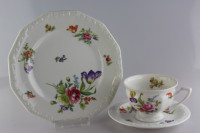 Kaffeegedeck groß 3 tlg. - Rosenthal - Sommerstrauß Kaffeegedeck groß 3 tlg. - Rosenthal - Sommerstrauß