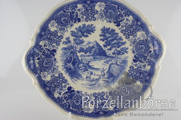 Kuchenteller - Villeroy & Boch - Burgenland blau