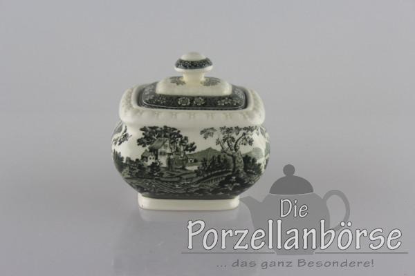 Zuckerdose - Villeroy & Boch - Rusticana grün