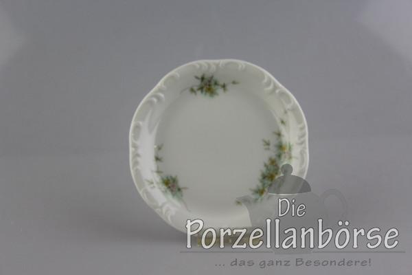 Gebäcktellerchen Ø 11,5 cm - Rosenthal - grüne Ranke