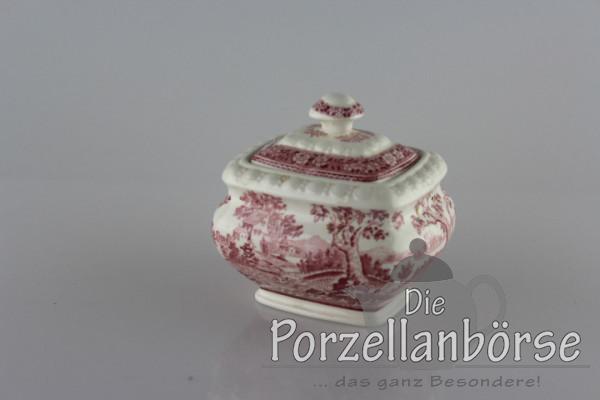 Zuckerdose - Villeroy & Boch - Rusticana rot