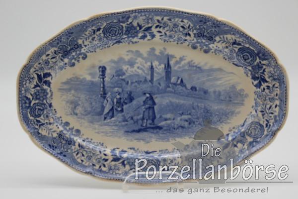 Aufschnittplatte 28 cm (2. Wahl) - Villeroy & Boch - Burgenland blau