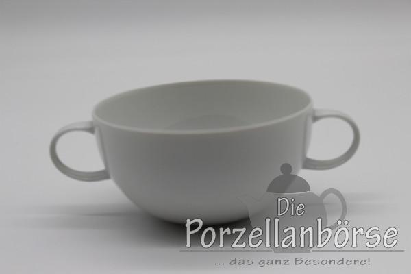 Suppentasse einzeln - Rosenthal - Zauberflöte - weiß