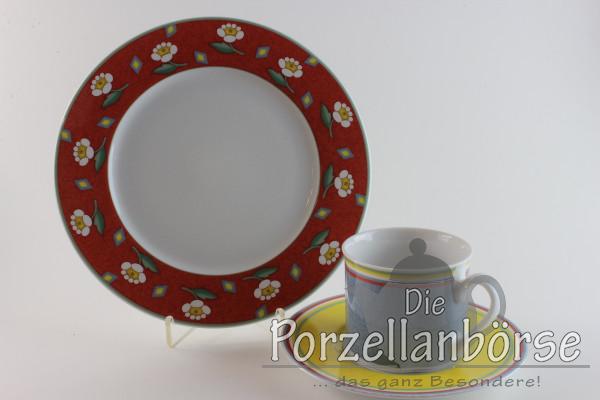 Kaffeegedeck 3 tlg. - Villeroy & Boch - Switch 1 - Ava Rot