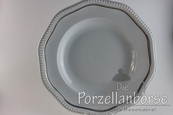 großer tiefer Teller Ø 35 cm - Rosenthal - Kreuzmuster