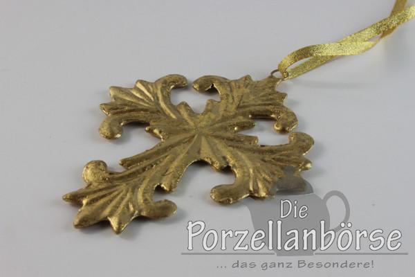 Baumschmuck Kreuz gold - Villeroy & Boch - Weihnachten