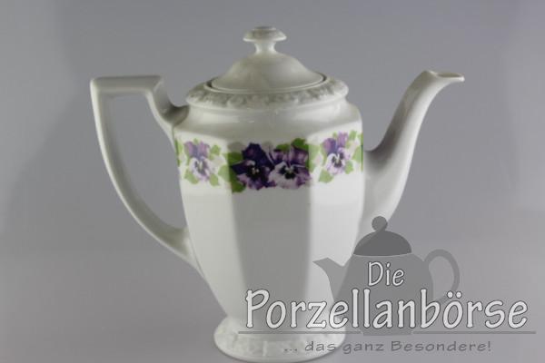 Kaffeekanne - Rosenthal - Stiefmütterchen