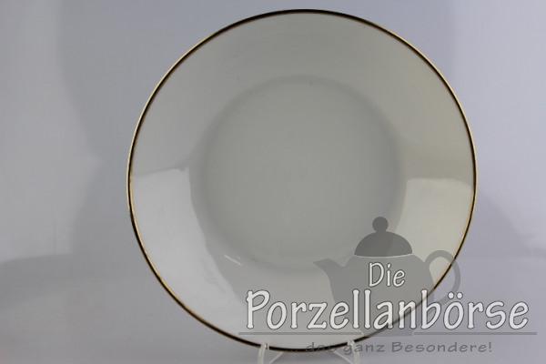 Suppenteller - Rosenthal - Form 2000 - polierter Goldrand