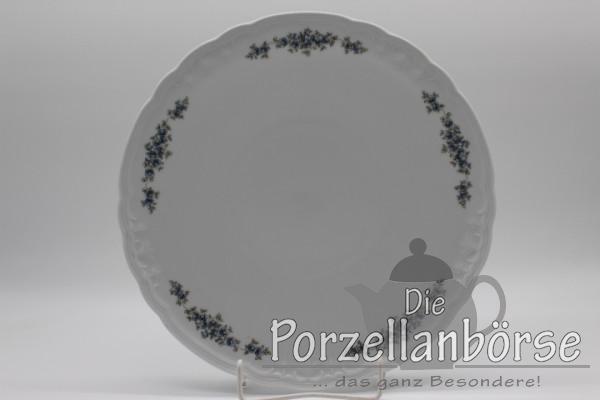 Tortenplatte Ø 30,3 cm - Seltmann Weiden - Julia - Blaue Ranke