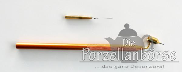 2053 - dicker Goldstift mit Reinigungsnadel