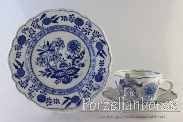 Kaffeegedeck 3teil. - Hutschenreuther - Zwiebelmuster