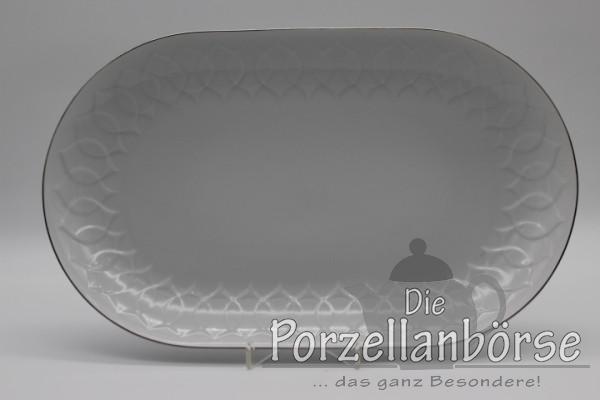 Fleischplatte 38,5 cm - Rosenthal - Lotus - Platinrand