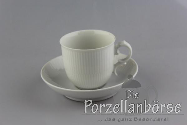 kleine Kaffeetasse 2tlg. - Heinrich - Residenz / weiß
