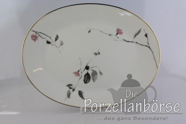 Fleischplatte - Rosenthal - Form 2000 - Japanischer Blütenzweig