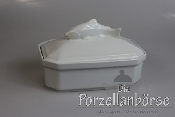 1032 - Dose mit Fisch - 20,5 cm