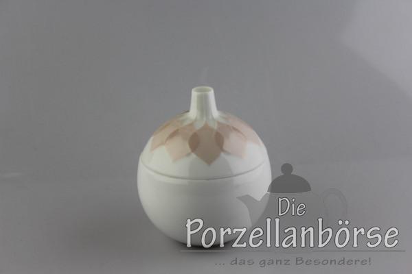 Zuckerdose - Rosenthal - Lotus - Gravad Rosa