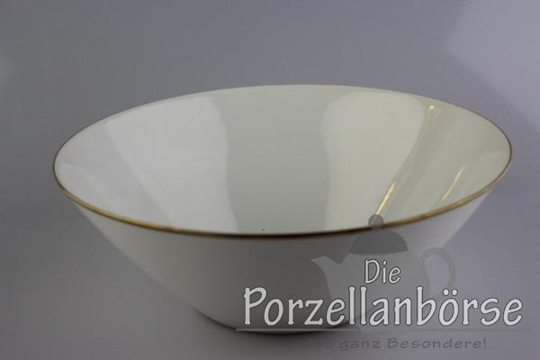 Schüssel Ø 23,5 cm - Rosenthal - Form 2000 - polierter Goldrand
