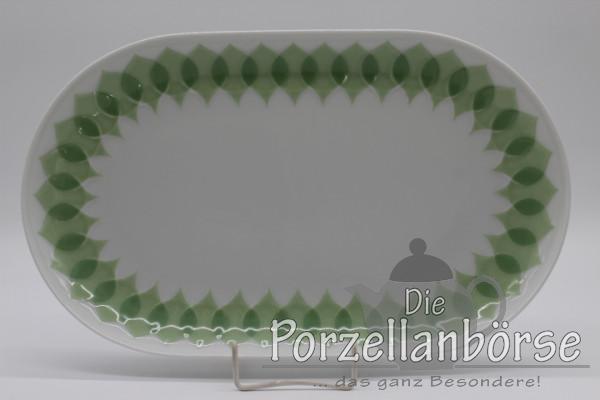 Fleischplatte 33,5 cm - Rosenthal - Lotus - Secunda grün