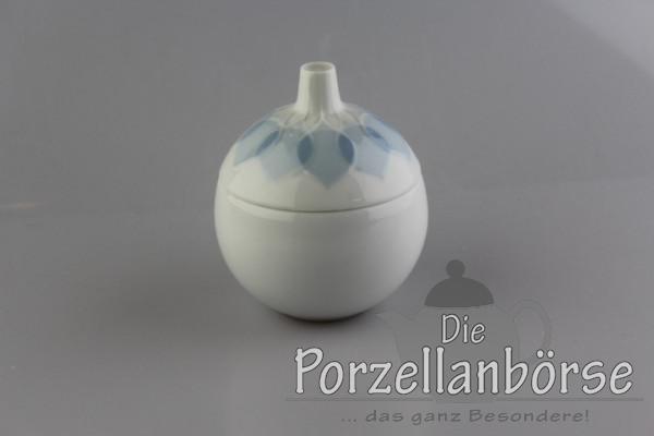 Zuckerdose - Rosenthal - Lotus - Blau