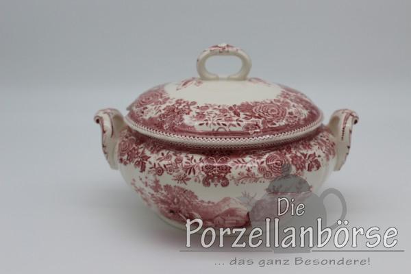 Suppenterrine 2. Wahl - Villeroy & Boch - Burgenland rot