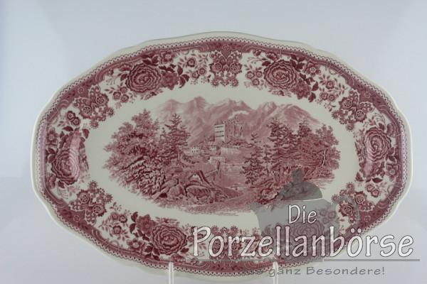 Fleischplatte mittel - Villeroy & Boch - Burgenland rot