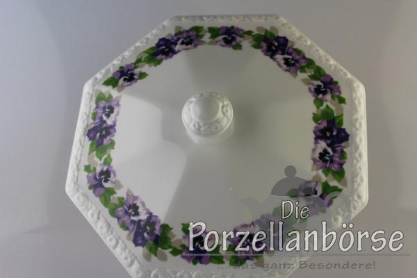 Deckel - Rosenthal - Stiefmütterchen