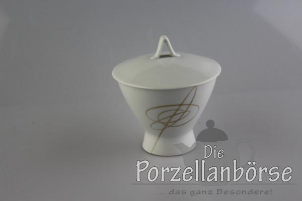 Zuckerdose - Rosenthal - Form 2000 - Continental Gold Accord