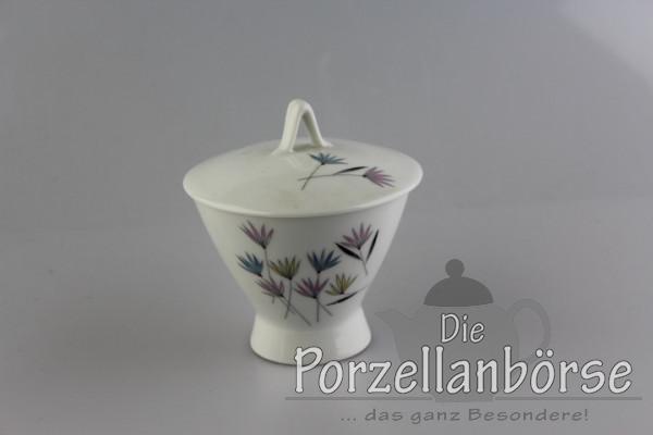 Zuckerdose - Rosenthal - Form 2000 - Blütenspiel