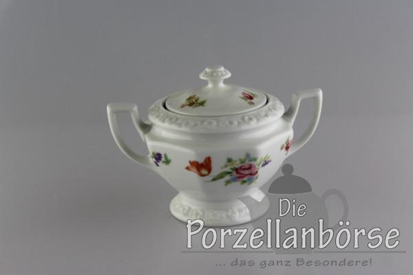 Zuckerdose groß - Rosenthal - Sommerstrauß