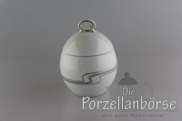 Zuckerdose groß - Rosenthal - Asimmetria - Weißgold