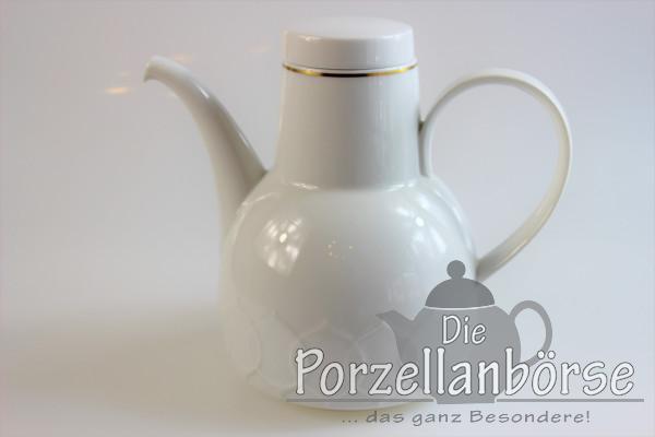 Kaffeekanne - Rosenthal - Lotus - Goldrand