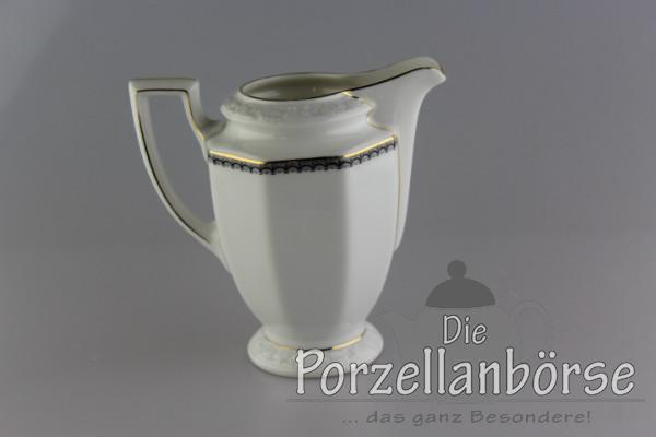 Sahnekännchen - Rosenthal - Maria schwarz/gold