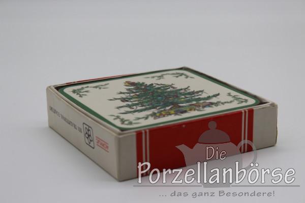 Untersetzer Set 6 Stück - Spode - Christmas Tree