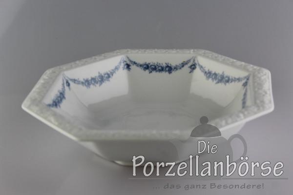 Schüssel Ø 23,5 cm - Rosenthal - Maria - Rosenkante blau