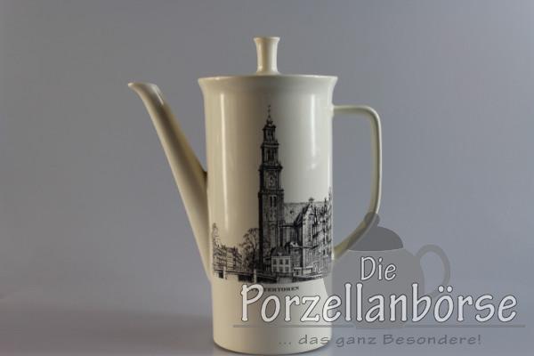 Kaffeekanne - Villeroy & Boch - Amsterdames grachten