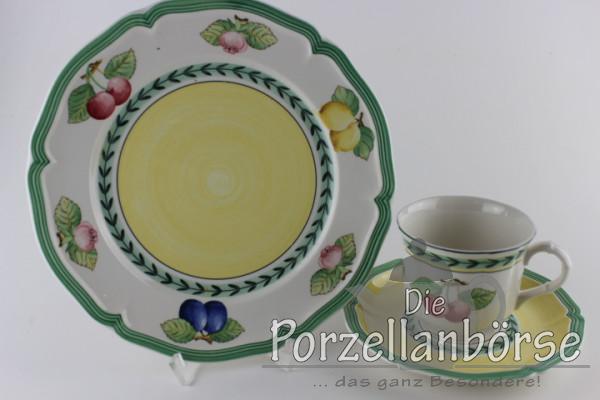 Kaffeegedeck 3 tlg. - Villeroy & Boch - French Garden - Fleurence