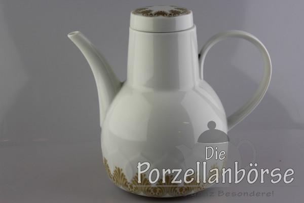 Kaffeekanne - Rosenthal - Lotus - Goldbordüre