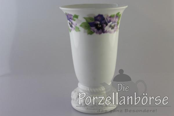 Vase 15 cm - Rosenthal - Stiefmütterchen