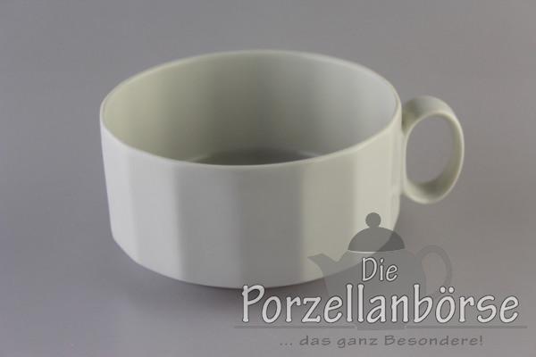 Teetasse - Rosenthal - Polygon - weiß