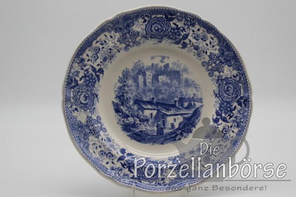 Suppenteller Ø 25 cm (2. Wahl) - Villeroy & Boch - Burgenland blau