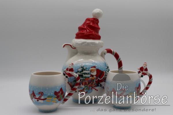 Punschset 3 tlg. - Villeroy & Boch - Santa`s Pause